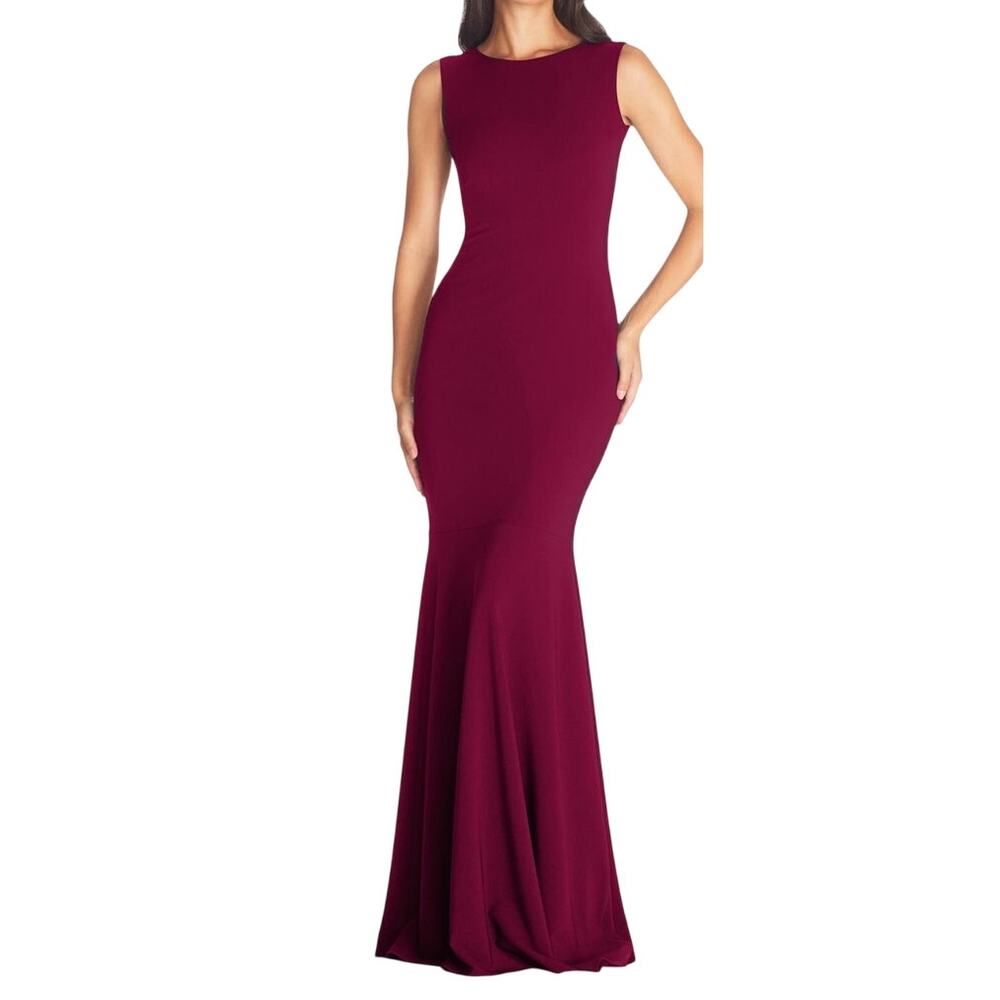 Dress the Population Leighton Sleeveless Mermaid Evening Gown dress XXL